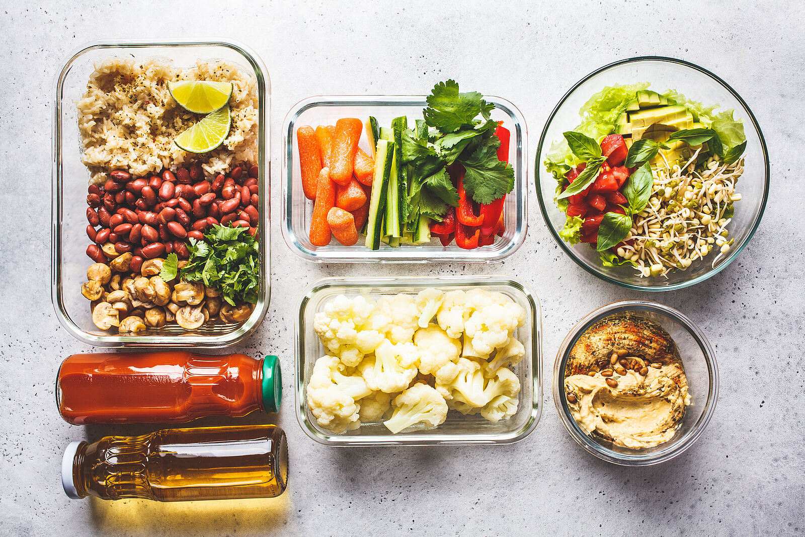 Öffnet die Seite 'Meal Prep - Clever planen, entspannt essen'